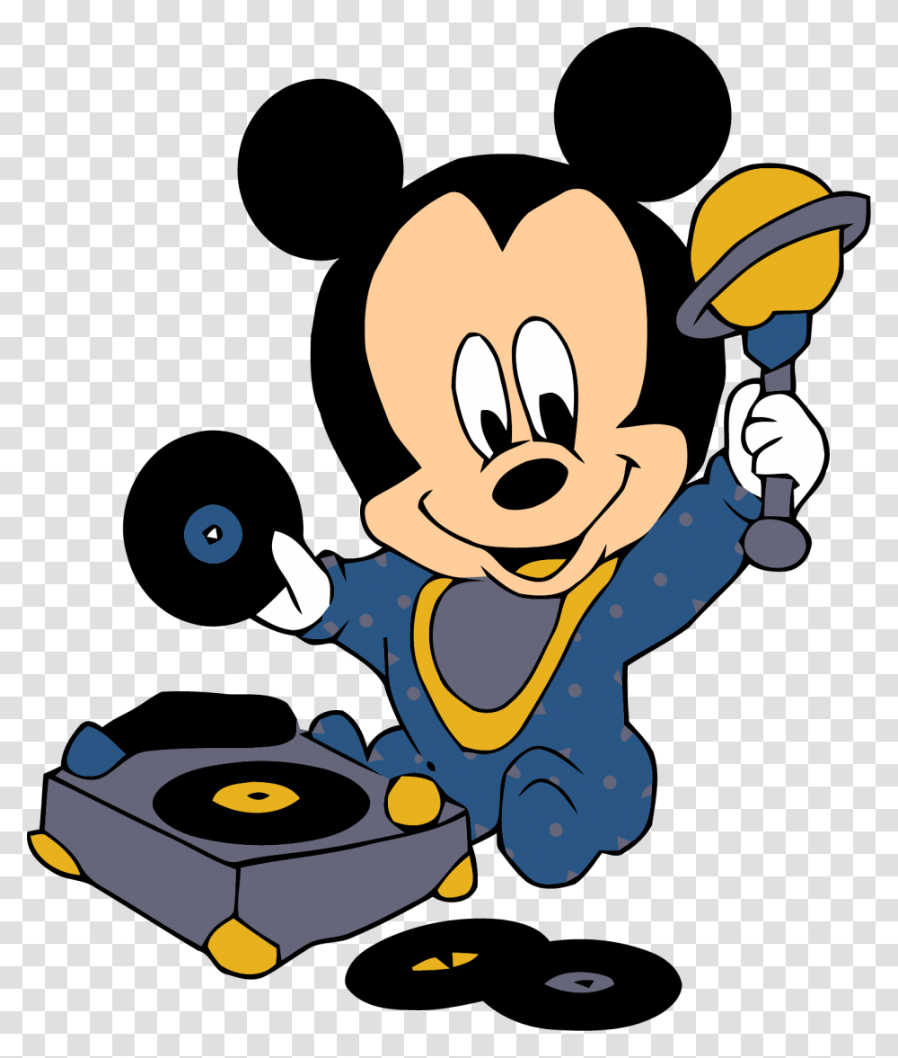 Baby Mickey Dj Music Mouse Wallpaper Clipart, Outdoors, Electronics, Cd Player Transparent Png