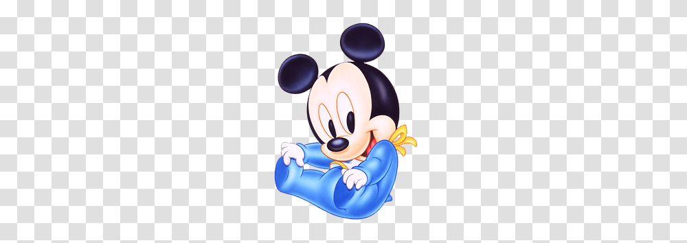 Baby Mickey Holding Both Of His Feet So Cute Disney Babies, Cushion, Toy, Inflatable, Pillow Transparent Png