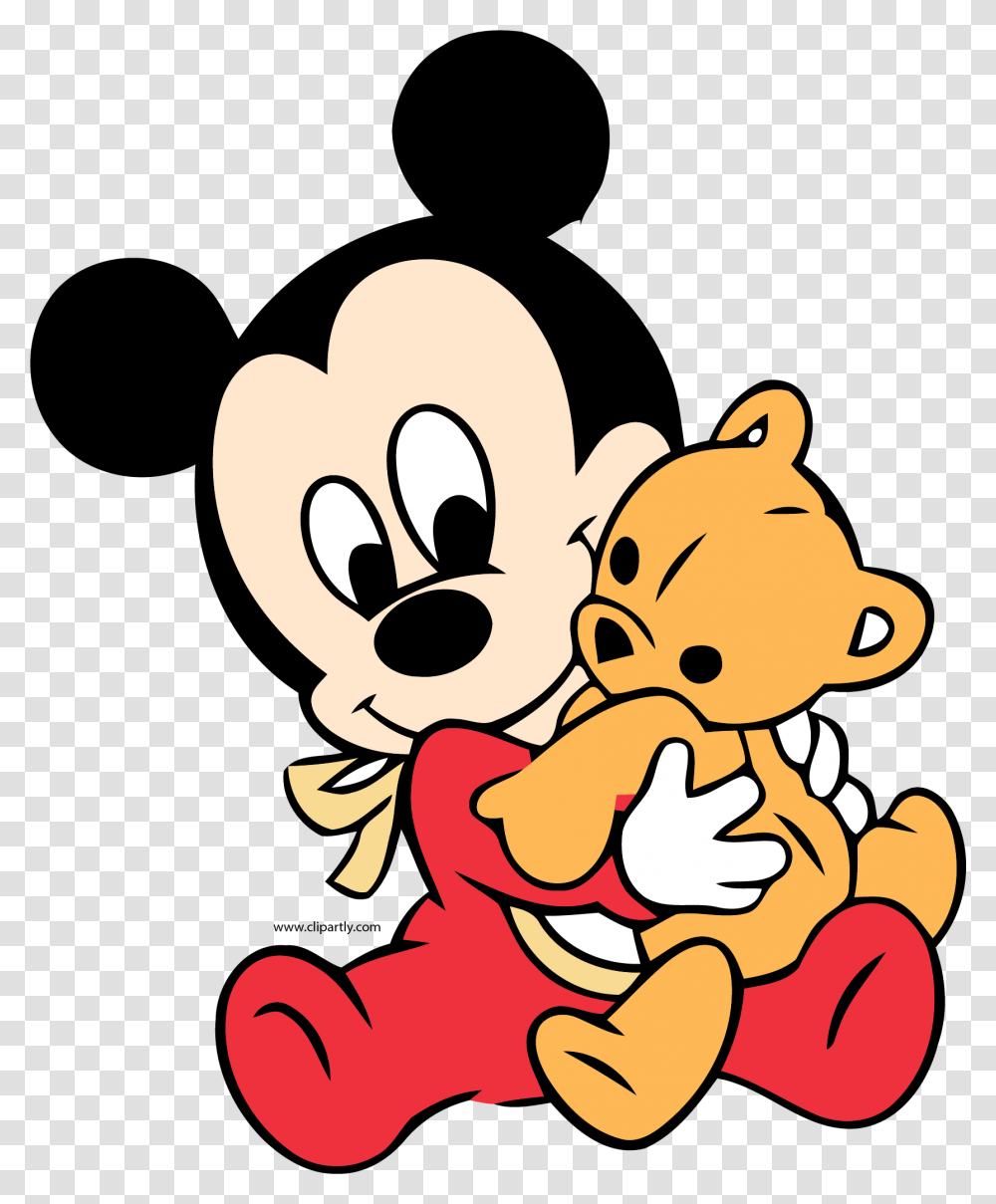 Baby Mickey Hug Toy Bear Clipart, Sweets, Food, Confectionery Transparent Png