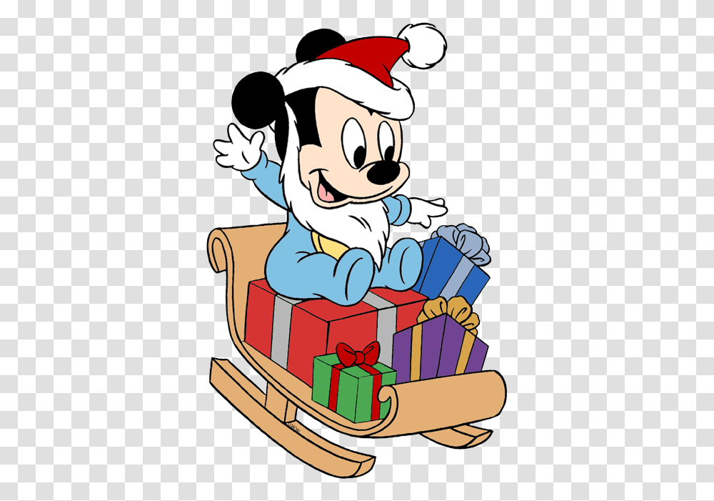 Baby Mickey Mouse Baby Mickey Christmas Clipart, Gift Transparent Png