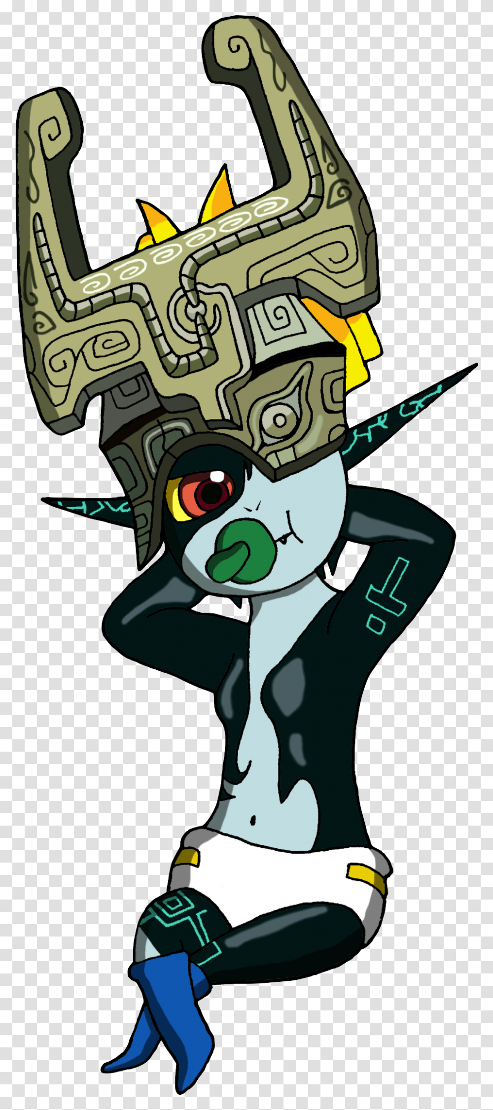 Baby Midna Color Fictional Character, Graphics, Art, Animal, Doodle Transparent Png