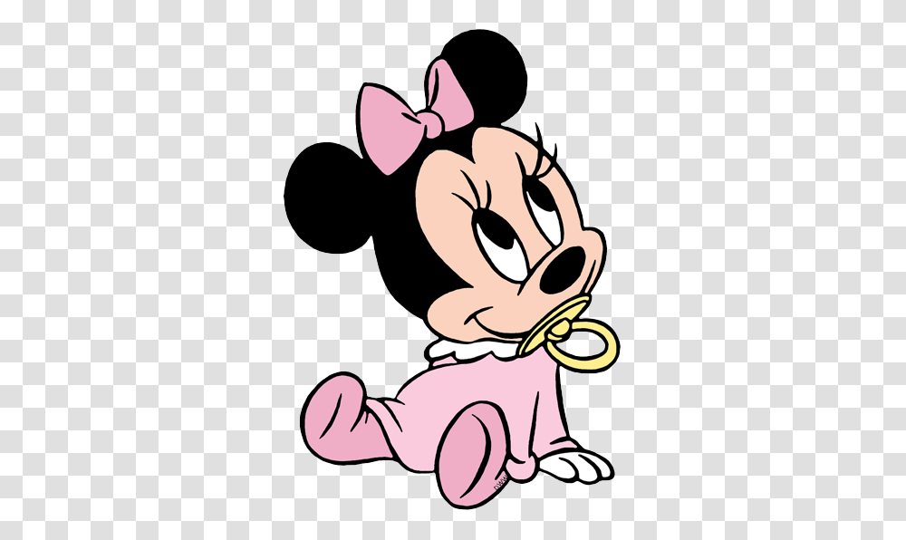Baby Minnie Daisy Disney Babies Clip Art Disney Clip Art, Animal, Mammal, Cattle, Cow Transparent Png