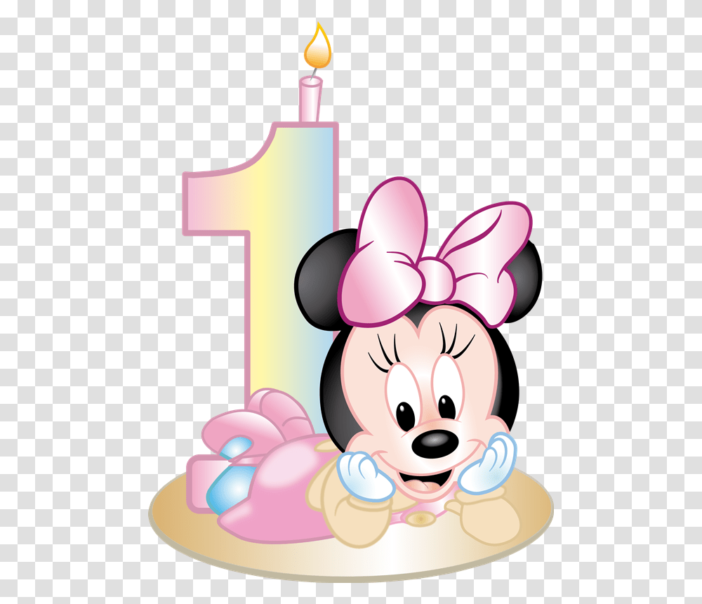 Baby Minnie Mouse 2nd Birthday, Number, Alphabet Transparent Png