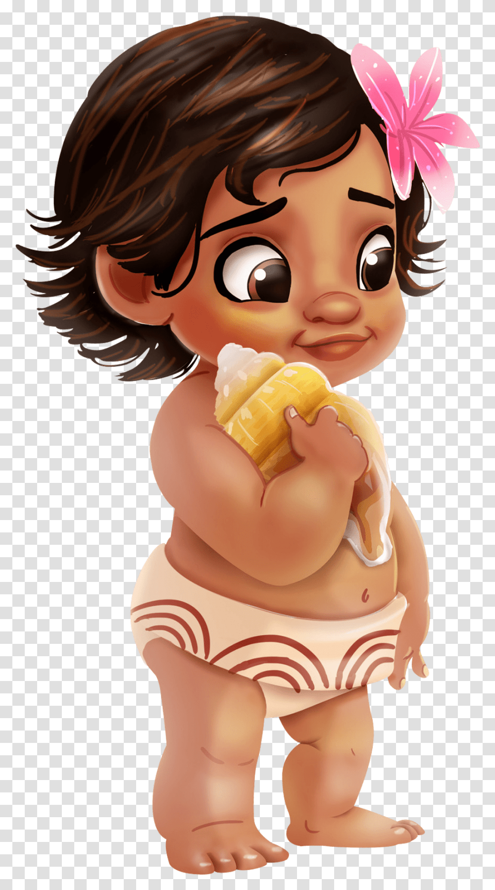 Baby Moana Background Baby Moana Clipart, Cream, Dessert, Food, Creme Transparent Png