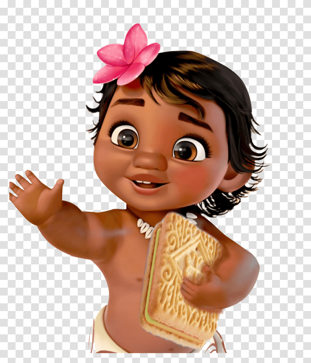 Baby Moana For Free Download On Ya Webdesign, Doll, Toy, Person, Human Transparent Png