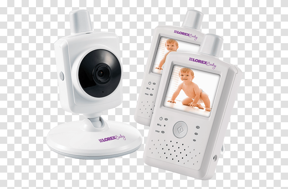 Baby Monitor With 2 Handheld Monitors Baby Monitor With 2 Screens, Camera, Electronics, Person, Human Transparent Png