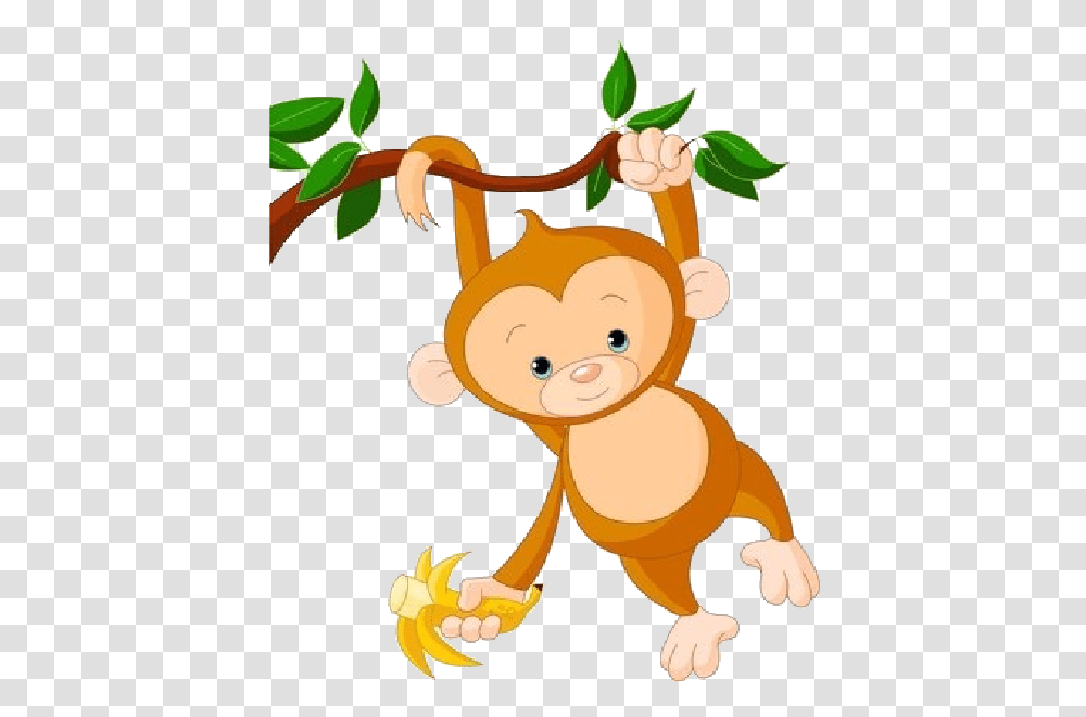 Baby Monkey Clip Art Cute Funny Cartoon Ba Monkey Clip Art Images, Toy, Cupid, Animal, Invertebrate Transparent Png