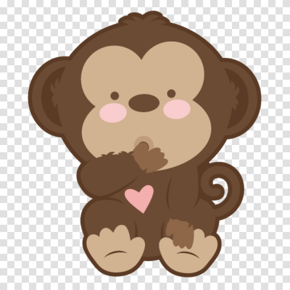 Baby Monkey Clip Art Free Clipart Download, Face, Food, Sweets, Confectionery Transparent Png