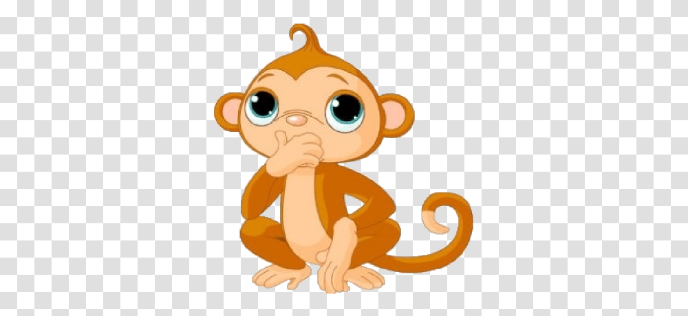 Baby Monkey Clipart, Toy, Animal, Cupid, Fish Transparent Png