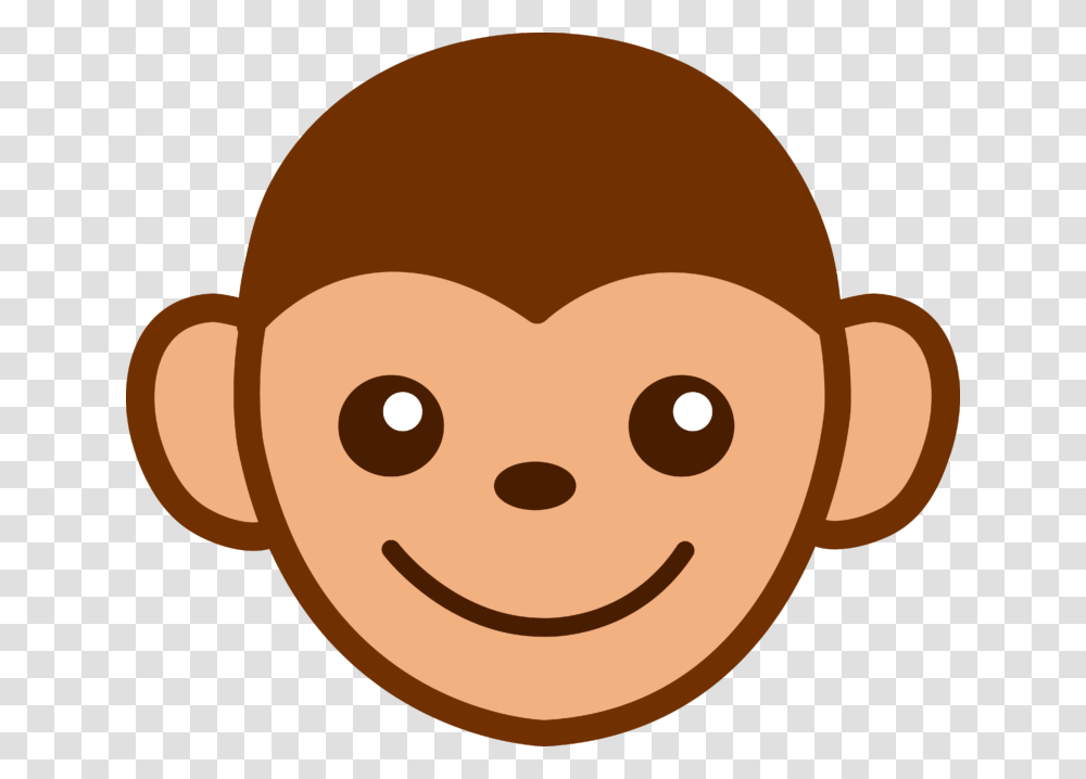 Baby Monkey Face Clip Art Free Clipart Images, Toy, Cookie, Food, Biscuit Transparent Png