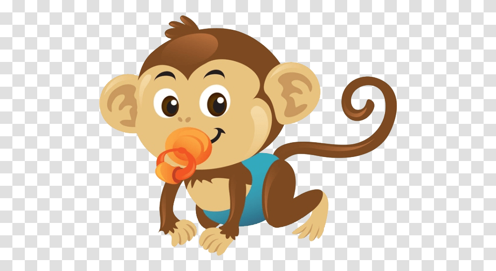 Baby Monkeys Royalty Free Clip Art Baby Monkey With Pacifier, Cupid, Animal, Toy Transparent Png