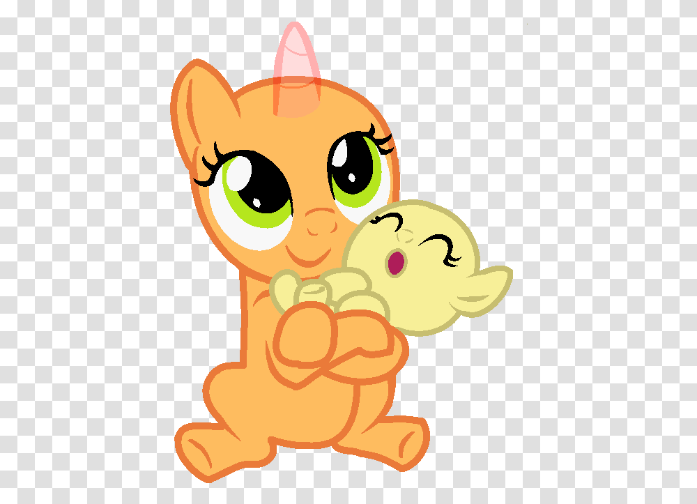Baby My Little Pony Base, Smelling Transparent Png