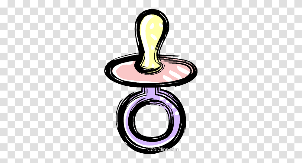 Baby Pacifier Royalty Free Vector Clip Art Illustration, Electronics, Horn, Brass Section, Musical Instrument Transparent Png