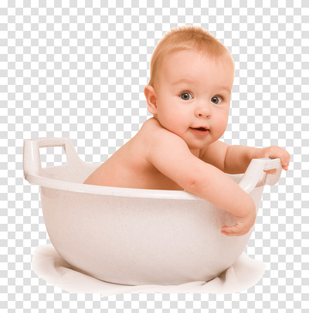 Baby, Person, Bathtub, Human, Face Transparent Png