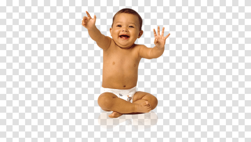 Baby, Person, Diaper, Human, Face Transparent Png