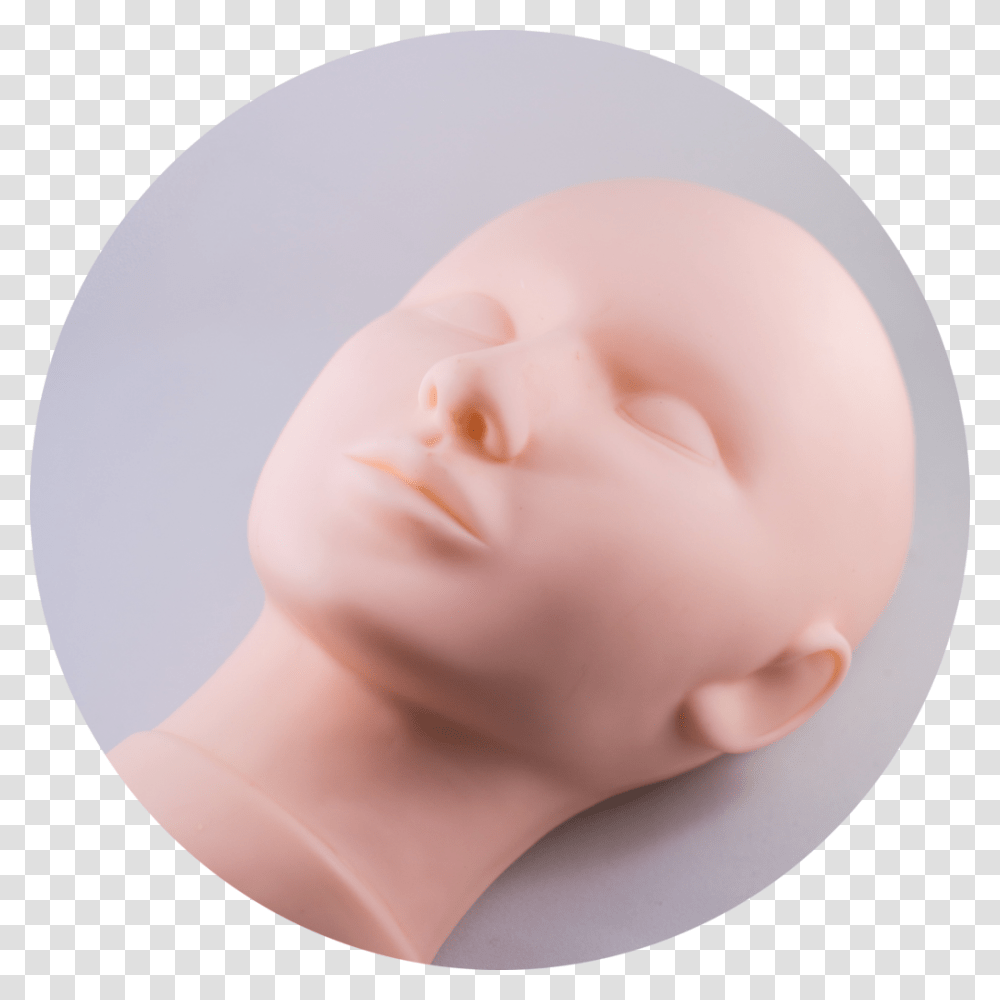 Baby, Person, Human, Head, Figurine Transparent Png