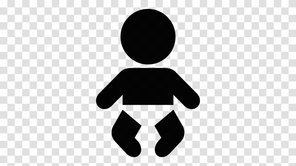 Baby Pictogram Vector Clip Art, Gray, World Of Warcraft Transparent Png