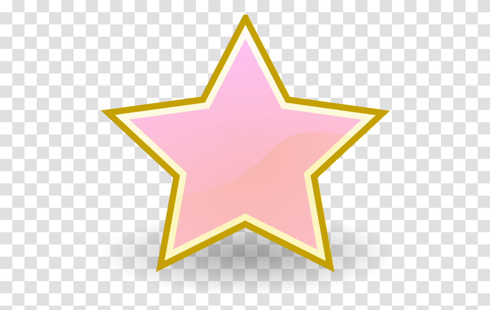 Baby Pink Star Clip Art At Clker Baby Pink Star Clipart, Star Symbol Transparent Png