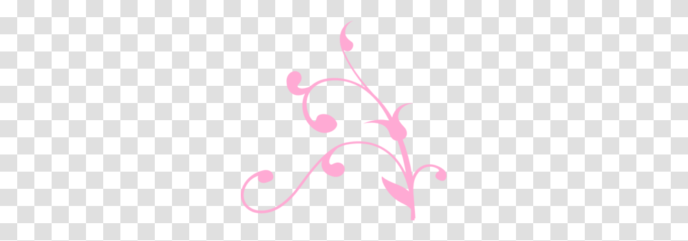 Baby Pink Swirl Thing Clip Art, Floral Design, Pattern, Plant Transparent Png