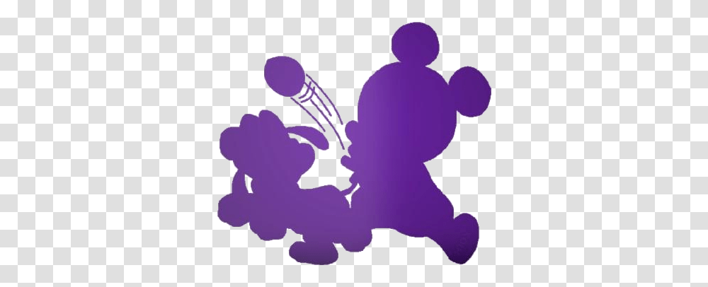 Baby Pluto Dog Mickey Mouse Silhouette, Purple, Leisure Activities, Person, Musical Instrument Transparent Png