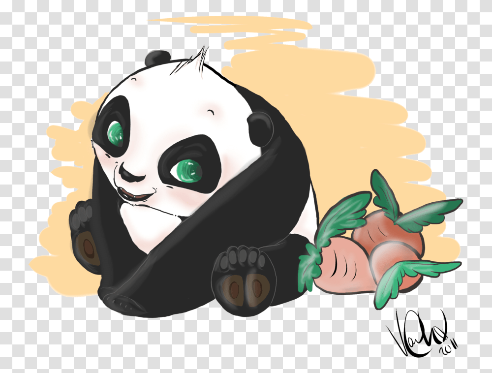 Baby Po Kung Fu Panda 2 Fanart By Holyfrap Kung Fu Panda Po Fanart, Helmet, Mammal, Animal, Face Transparent Png