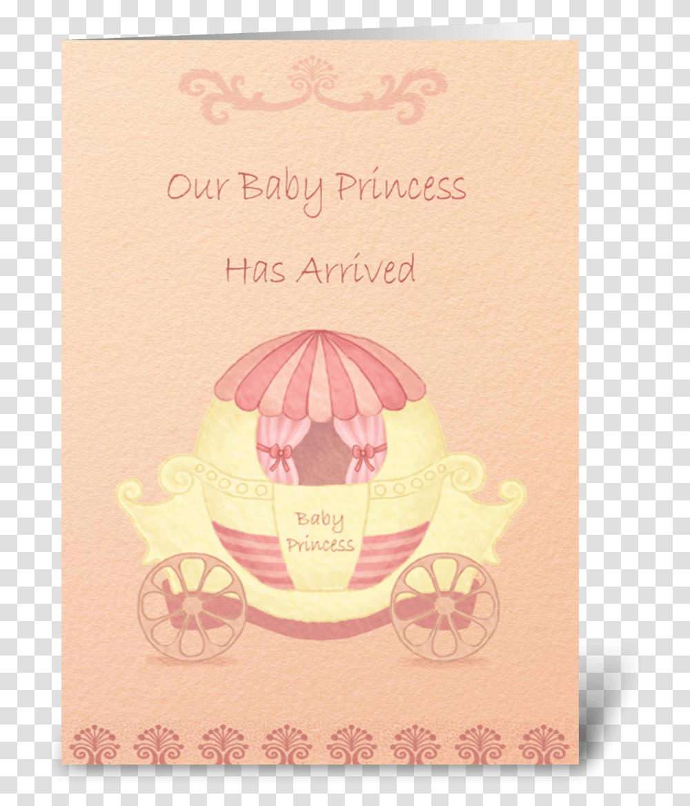 Baby Princess Greeting Card Phaeton, Transportation, Vehicle, Novel, Book Transparent Png