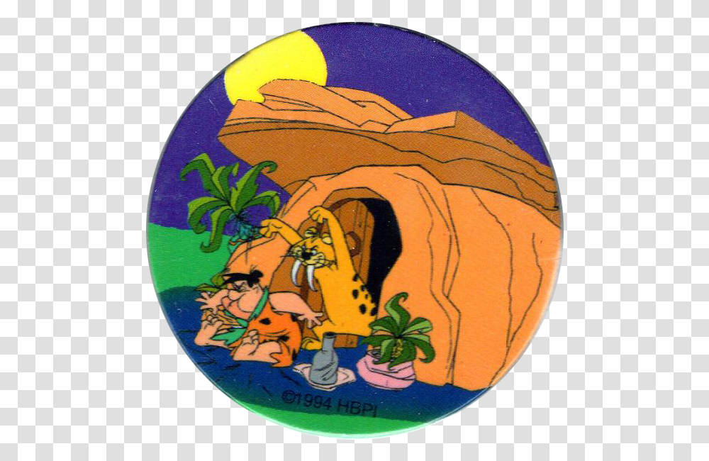 Baby Puss The Flintstones Clip Art Fred Flintstone Out House, Logo, Badge, Animal Transparent Png