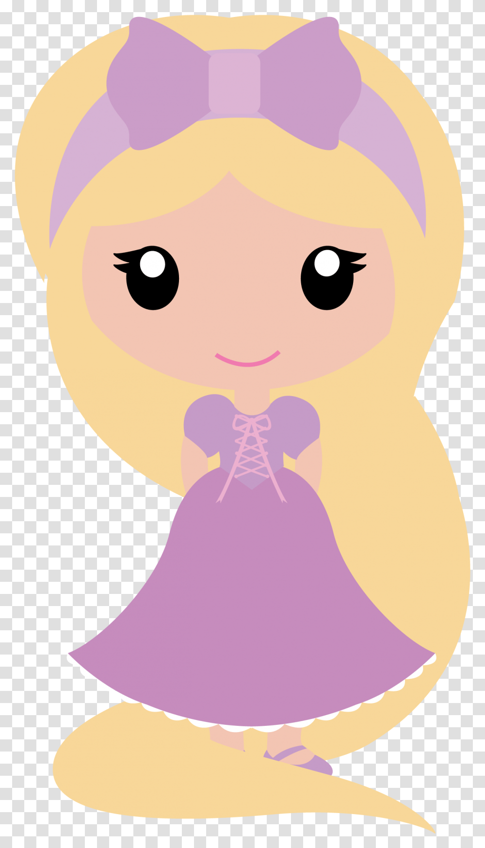 Baby Rapunzel Clipart, Sweets, Food, Confectionery, Doll Transparent Png