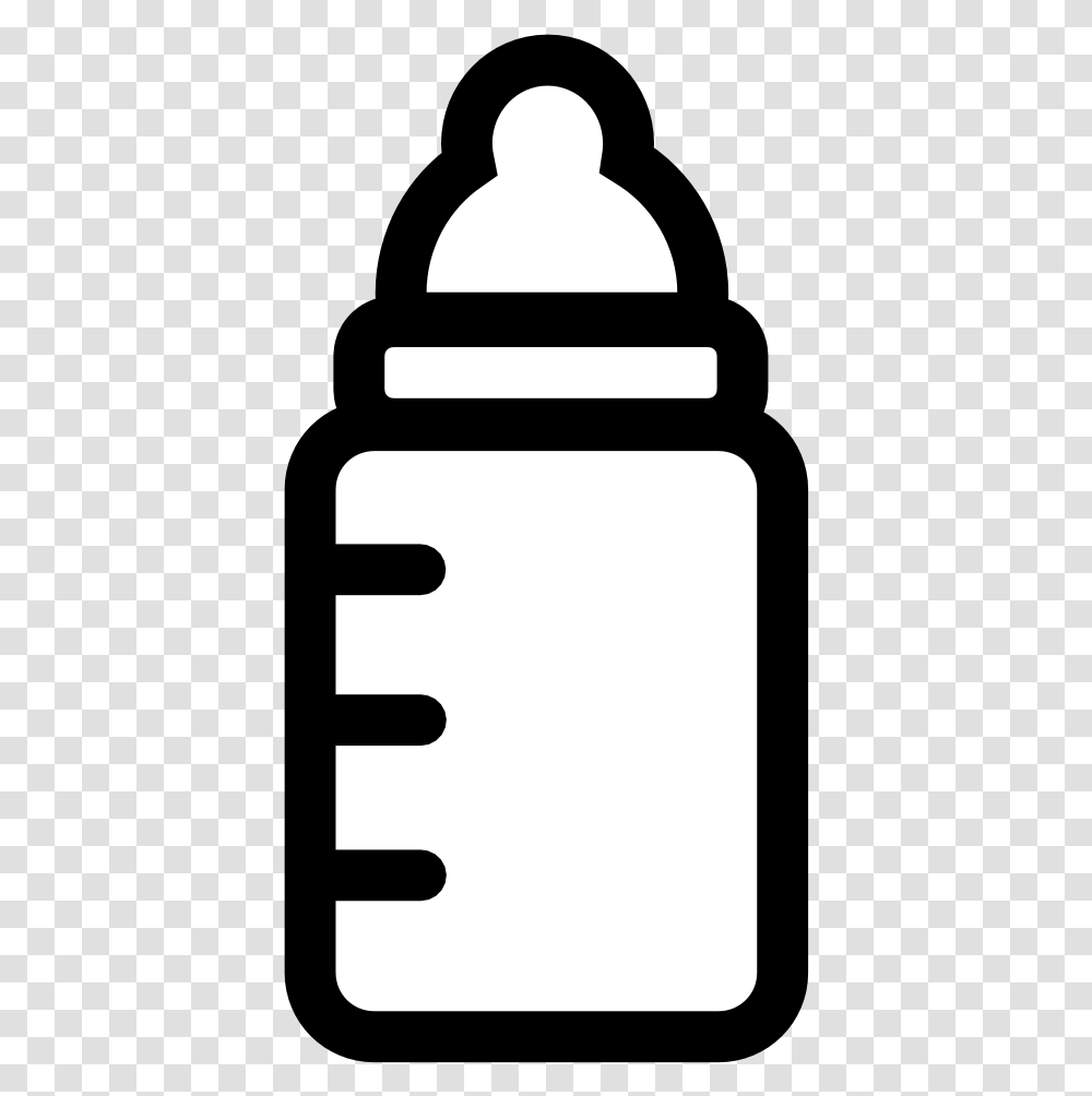 Baby Rattle Baby Bottle Clipart Black And White Free Black And White Baby Bottle Clip Art, Label Transparent Png