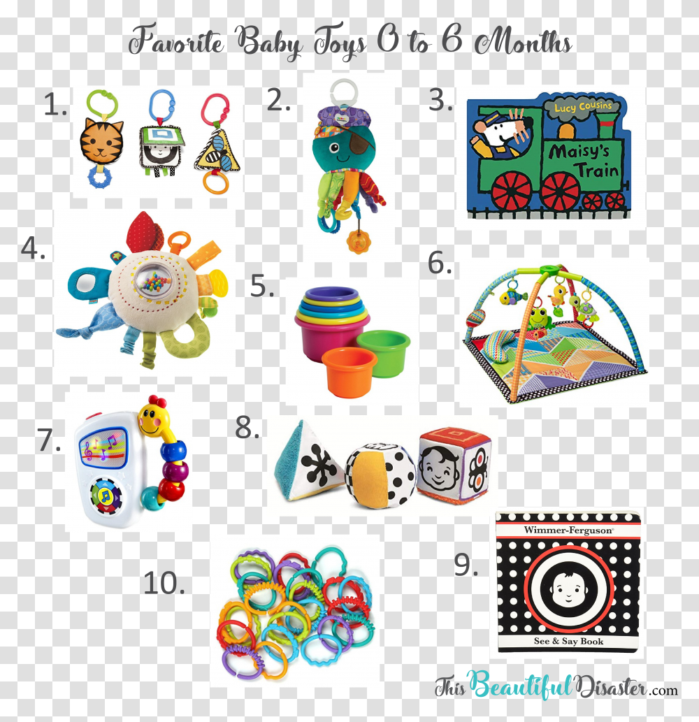 Baby Rattle Favorite Baby Toy, Label, Collage, Poster Transparent Png