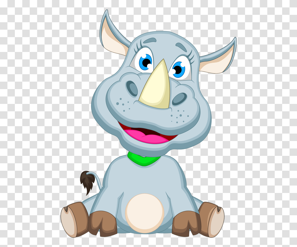 Baby Rhino Cartoon Animal Images Rhinoceros Clipart Cute Baby, Toy, Plush, Mammal, Figurine Transparent Png