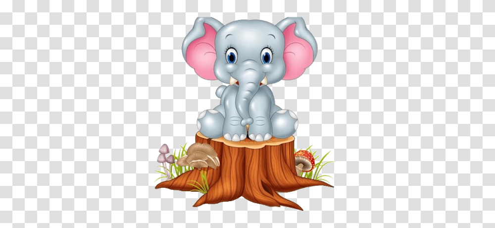 Baby Safari Elephant Clipart Free Clipart, Toy, Nature, Figurine, Outdoors Transparent Png