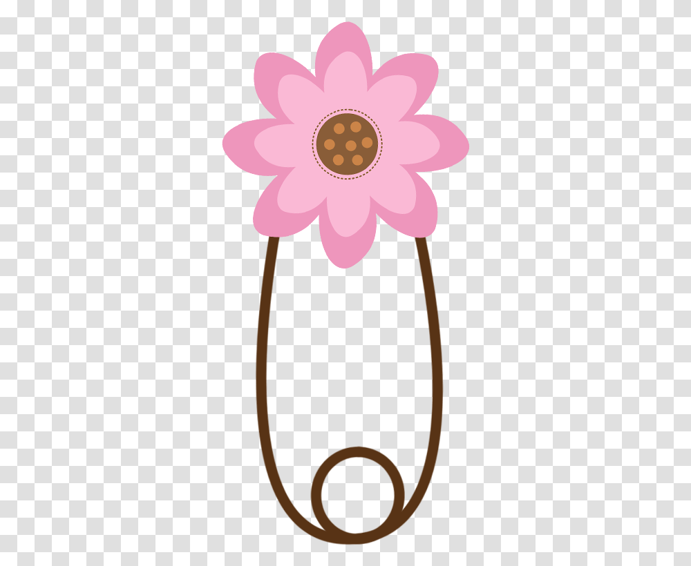 Baby Safety Pins Pink Pin, Plant, Flower, Blossom, Daisy Transparent Png