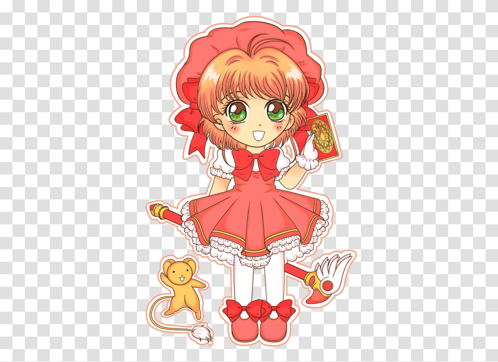 Baby Sakura Sakura Card Captors, Comics, Book, Art, Person Transparent Png