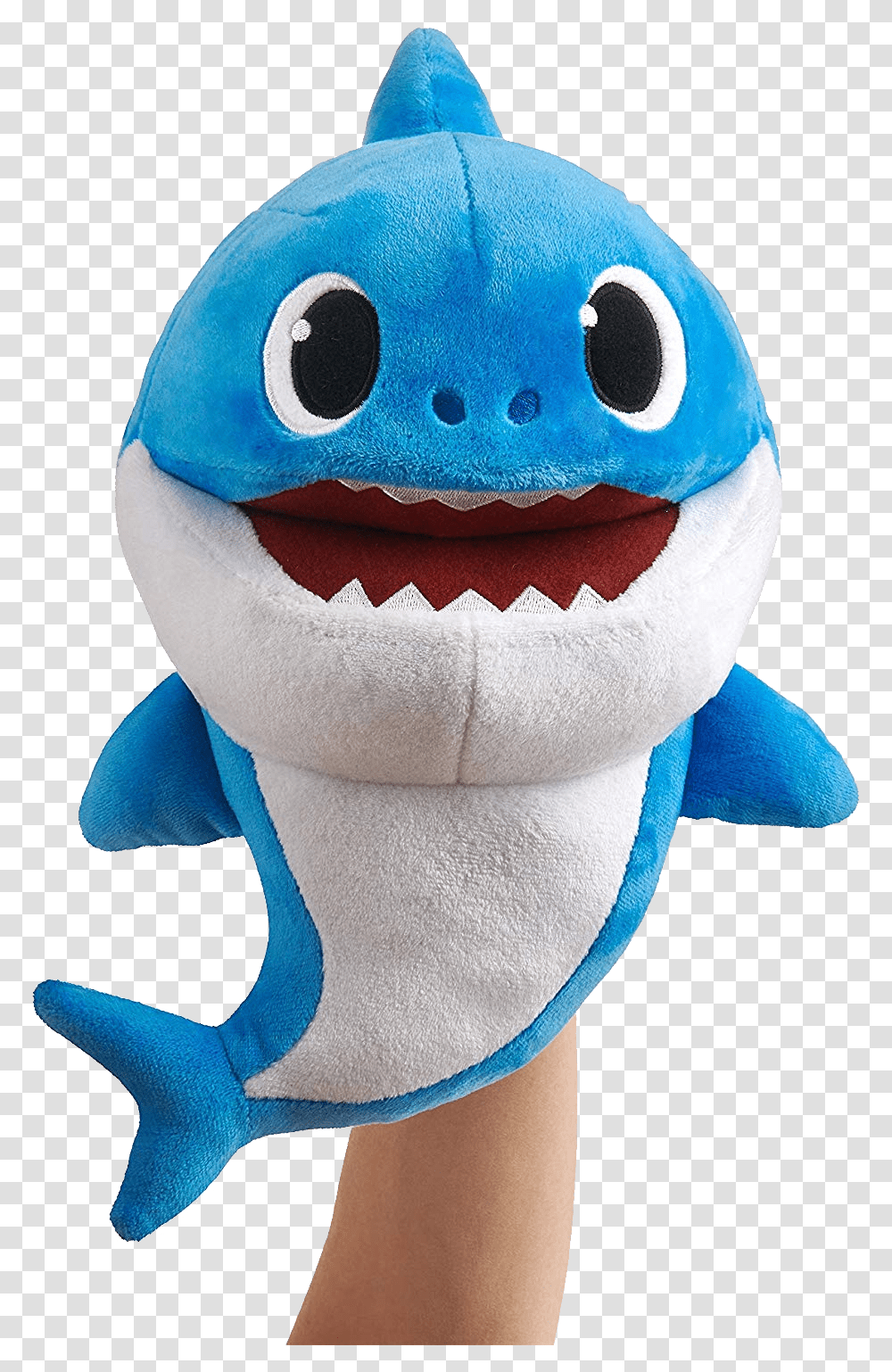 Baby Shark Baby Shark Hand Puppet, Plush, Toy Transparent Png