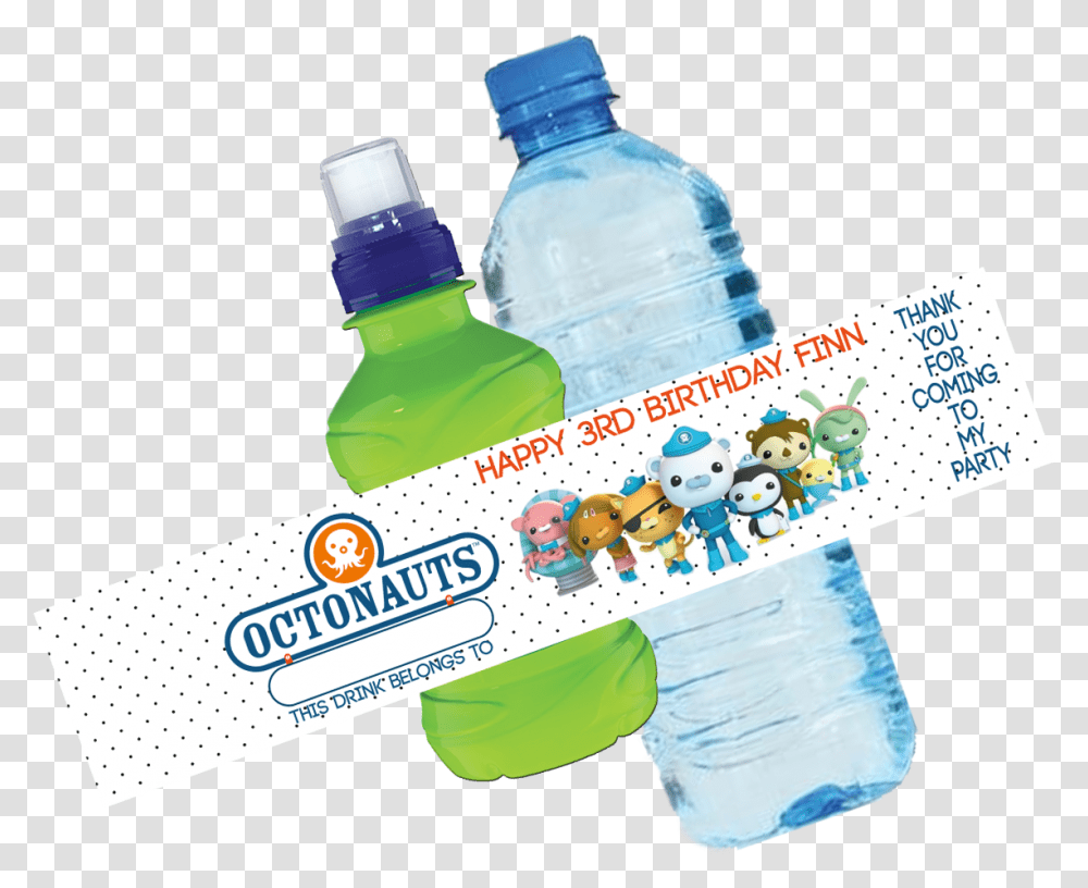 Baby Shark Bottle Labels, Plastic, Word, Water Bottle Transparent Png