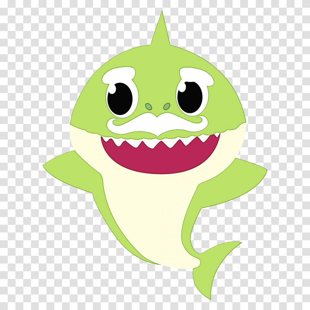 Baby Shark, Character, Frog, Amphibian, Wildlife Transparent Png