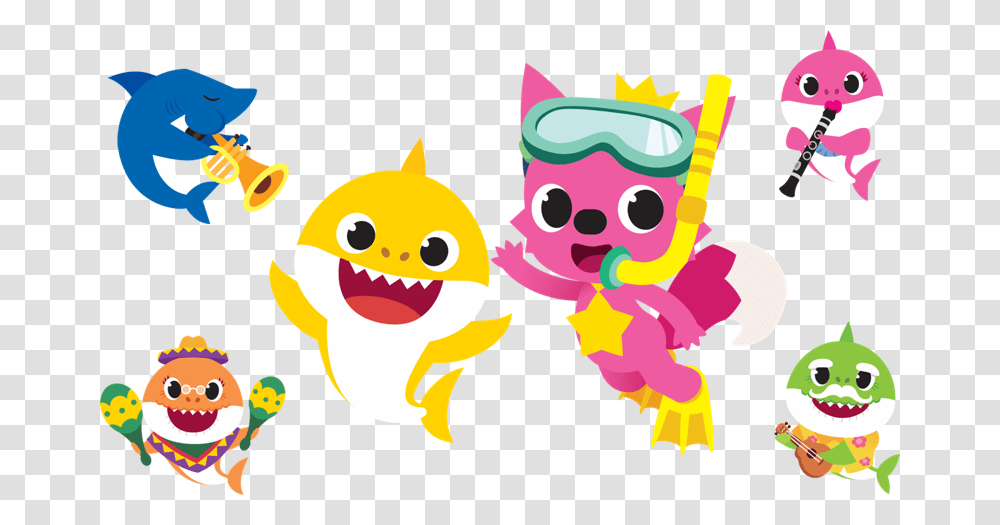 Baby Shark, Character, Outdoors Transparent Png
