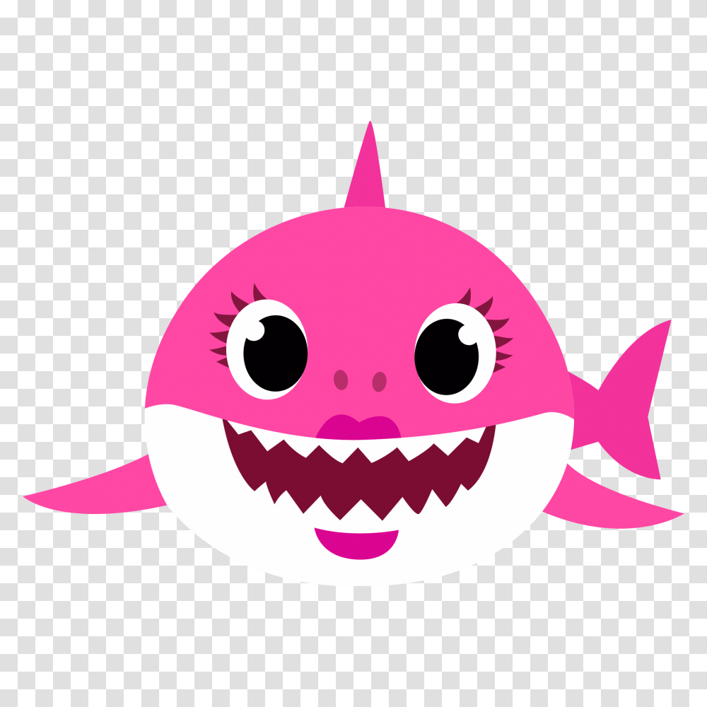 Baby Shark, Character, Sea Life Transparent Png