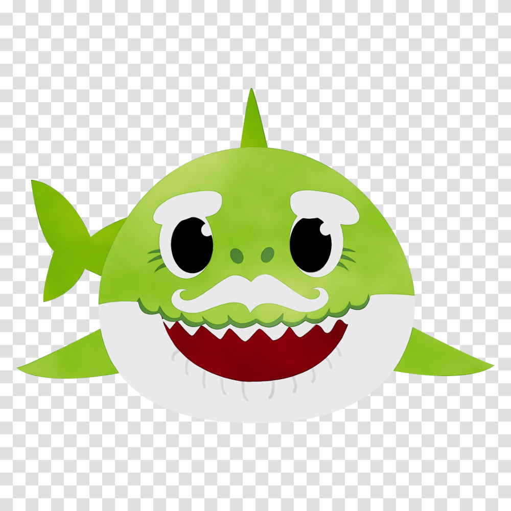 Baby Shark, Character, Green Transparent Png