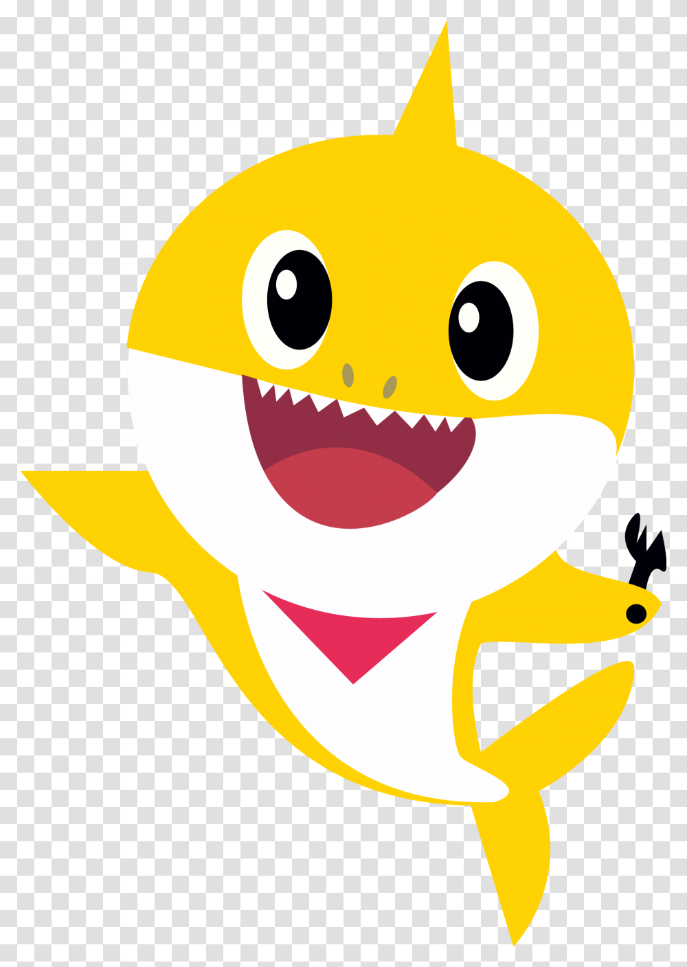 Baby Shark, Character, Label Transparent Png