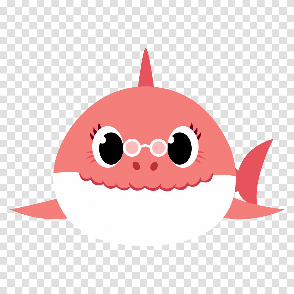 Baby Shark, Character, Label, Snowman Transparent Png