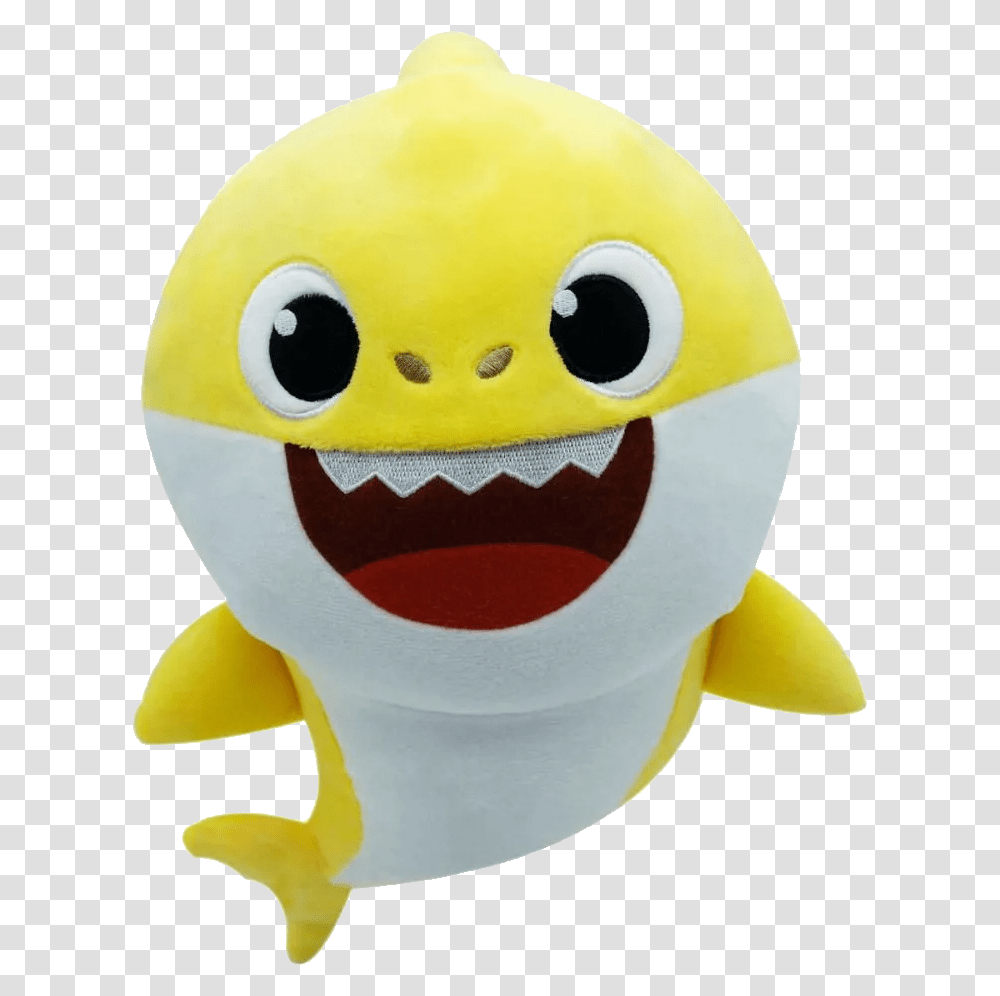 Baby Shark, Character, Plush, Toy, Pac Man Transparent Png