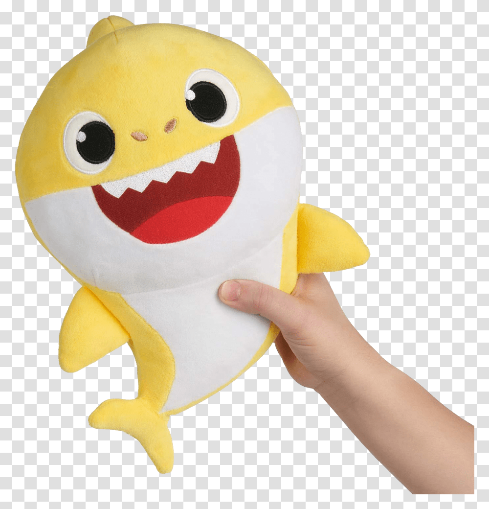 Baby Shark, Character, Plush, Toy, Person Transparent Png