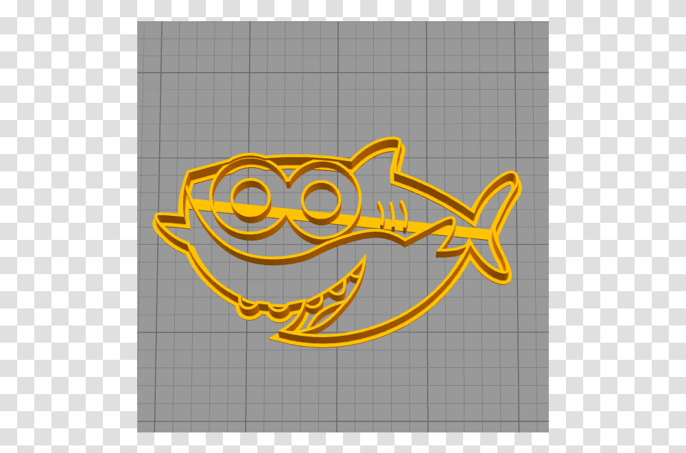 Baby Shark Cookie Cutter Stl, Label, Dynamite, Bomb Transparent Png