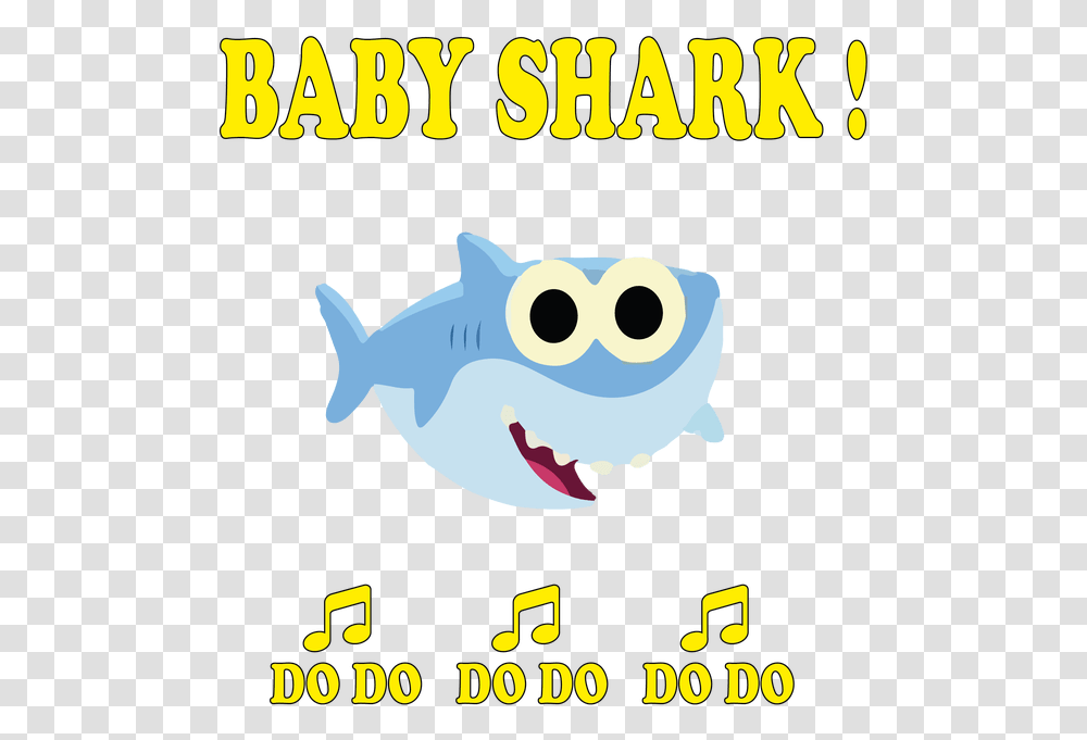 Baby Shark Do Do Do, Animal, Sea Life, Poster, Advertisement Transparent Png