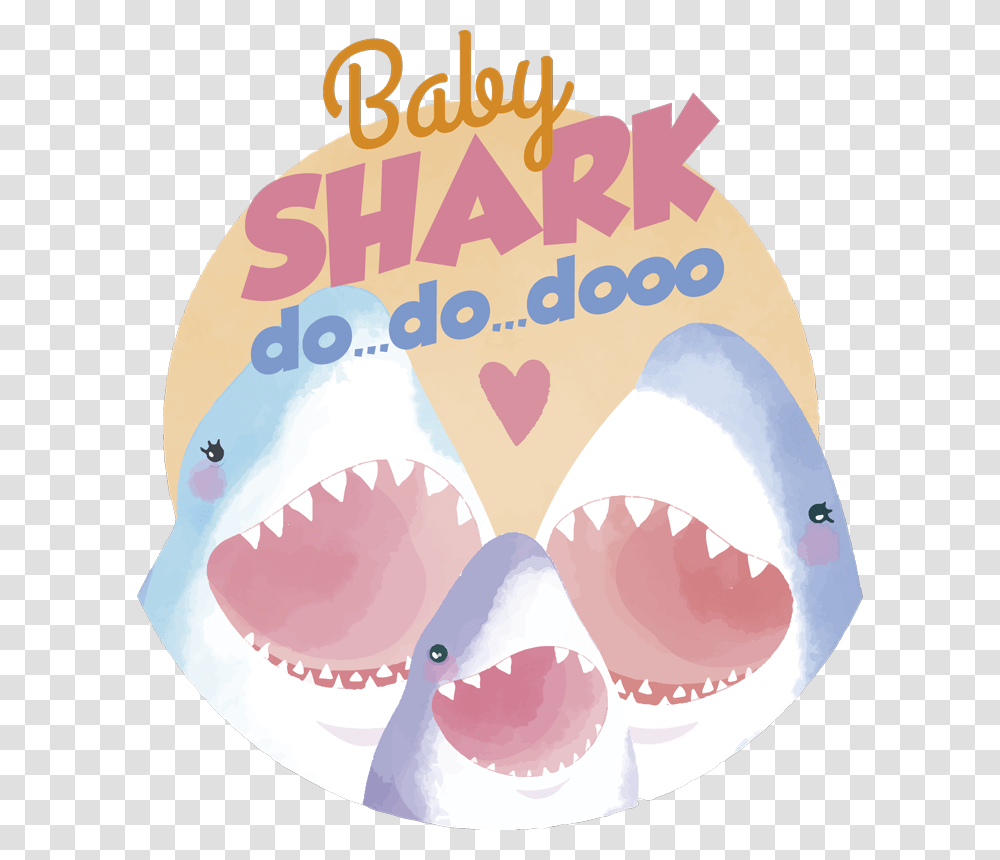 Baby Shark Great White Shark, Teeth, Mouth, Leisure Activities, Sea Life Transparent Png