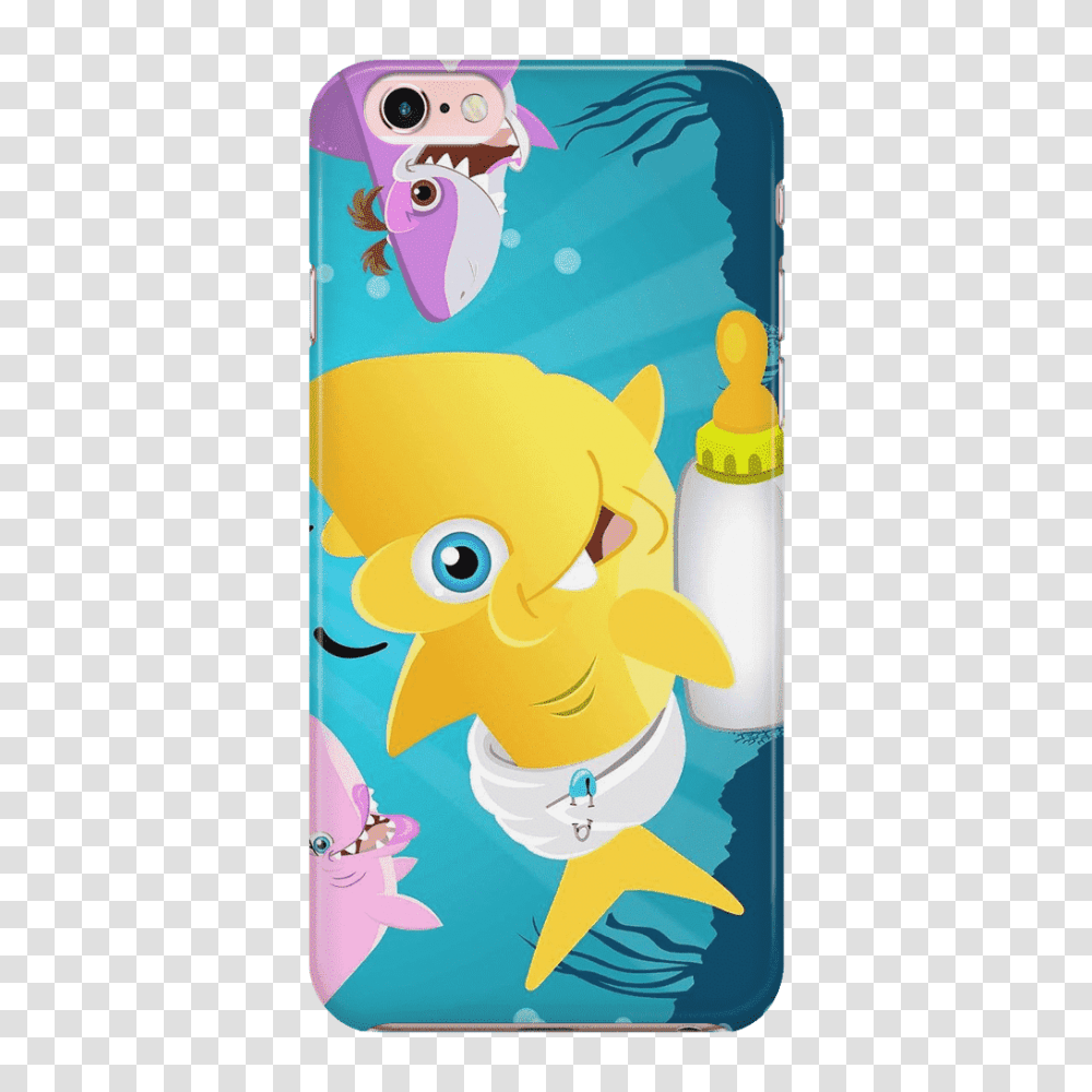 Baby Shark Iphone And Android Phone Case Baby Shop Window, Pencil Box Transparent Png