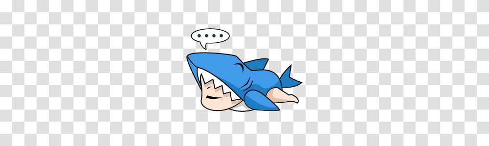 Baby Shark Line Stickers Line Store, Sea Life, Animal, Teeth, Mouth Transparent Png
