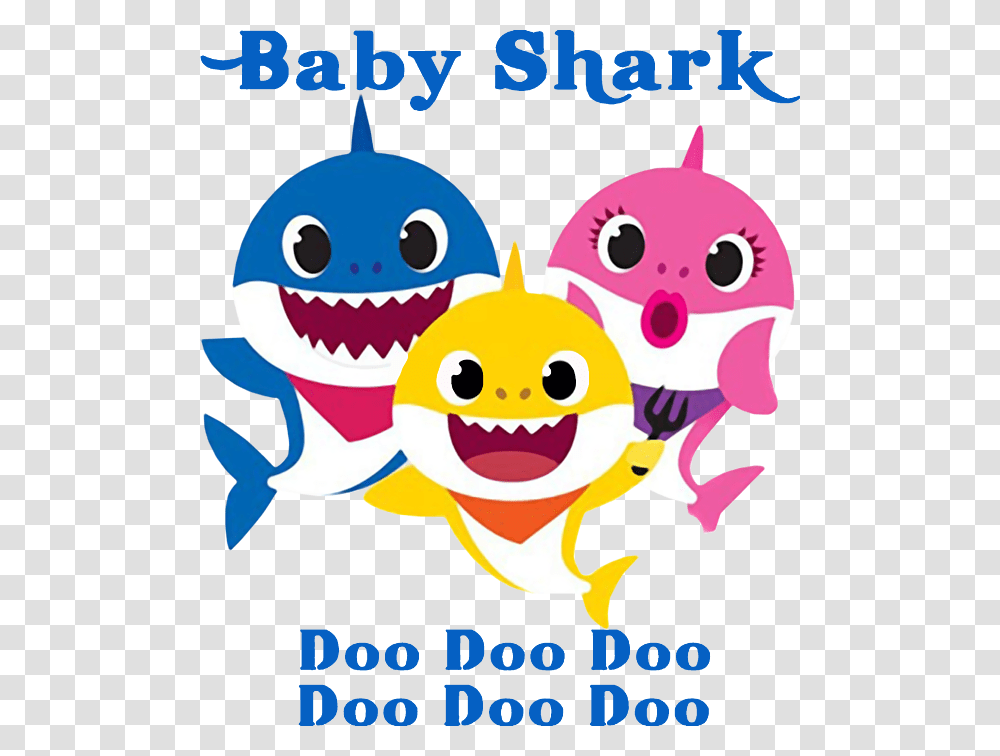Baby Shark Pictures To Print, Poster, Advertisement, Flyer, Paper Transparent Png